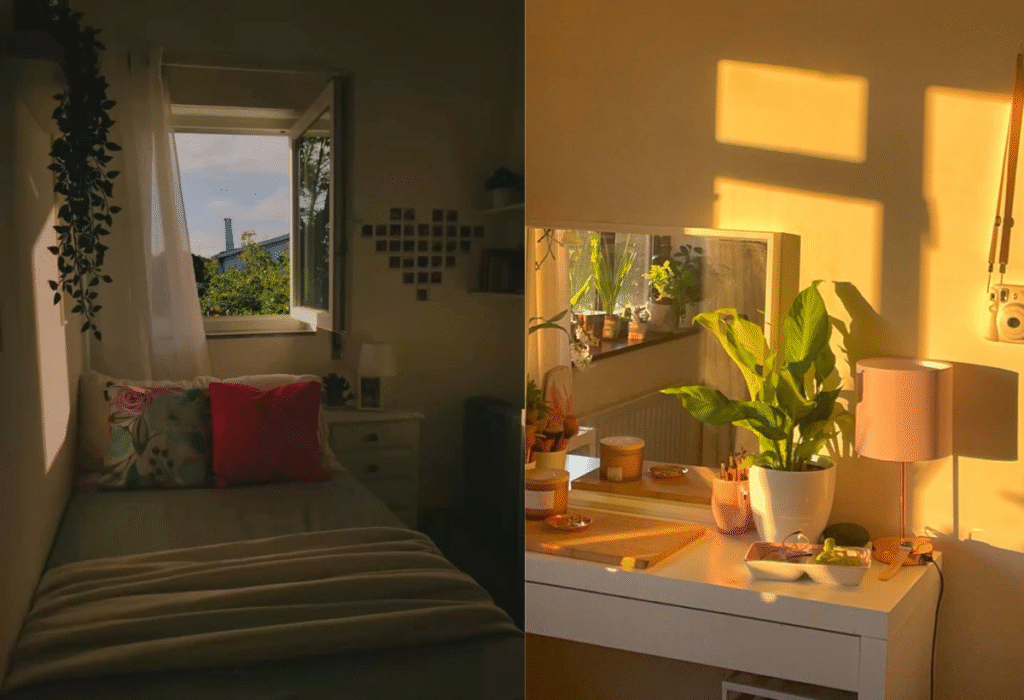 Como Transformei Meu Quarto em um Santuário de Autocuidado