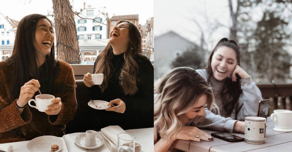A Magia do Encontro: Como Transformo um Café com uma Amiga em Algo Inesquecível.