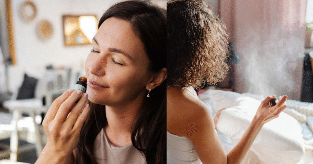 Meu Segredo Contra o Estresse: Como os Aromas Me Ajudam a Acalmar a Mente e o Coração.